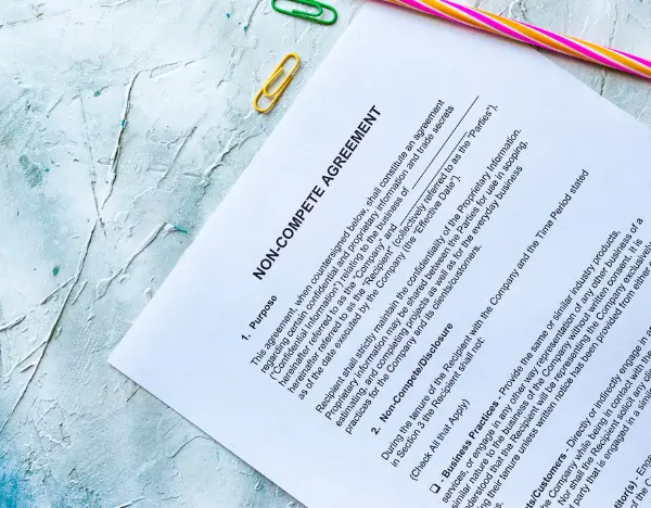 how to get out of a non-compete agreement